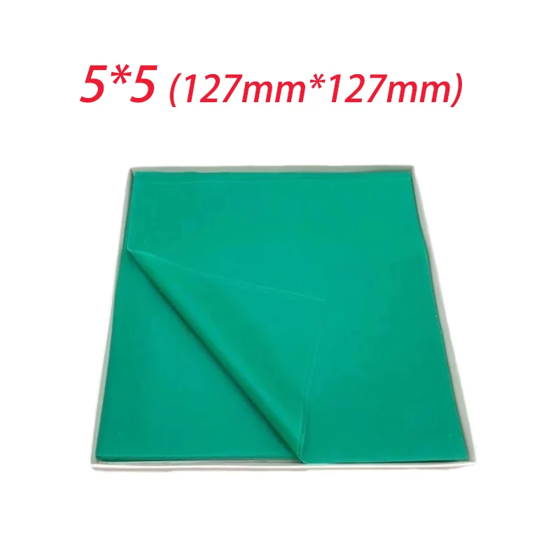 15/20Pcs Dental Rubber Dam Sheet Natural Latex Rubber Barrier Dams 5*5/6*6\