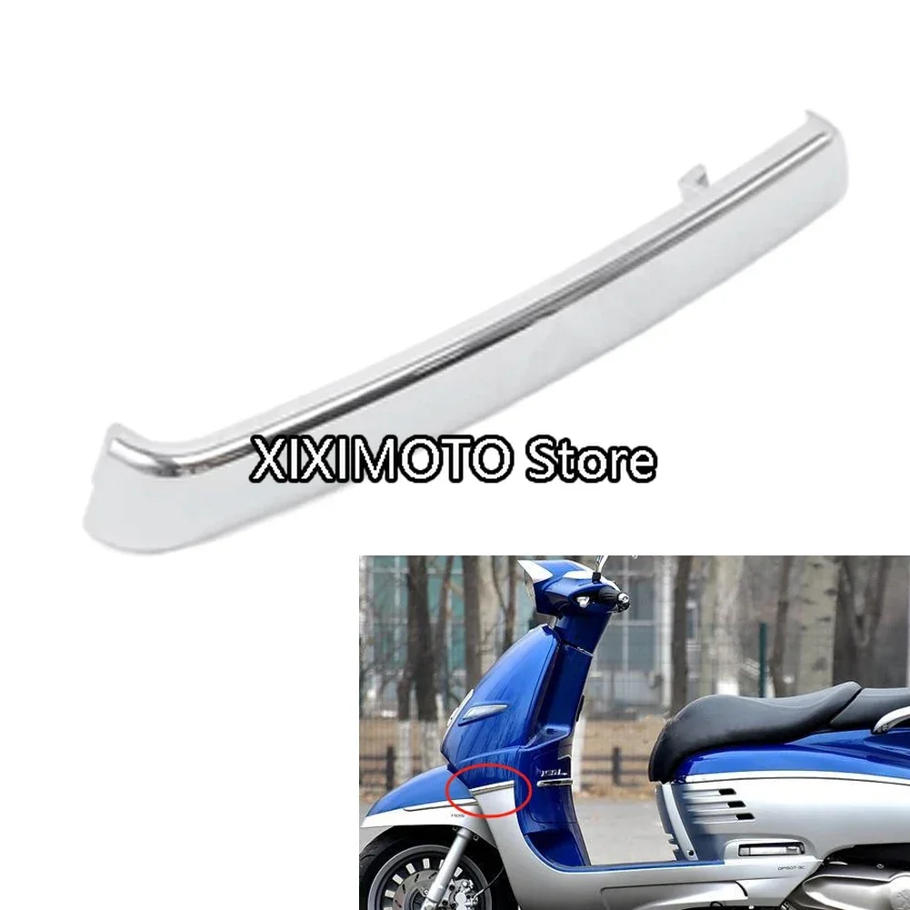 

Motorcycle For Peugeot Django150 Django 125 QP150T-C Django 125/150 Front Panel Chrome Trim Strip Side Decorative Cover