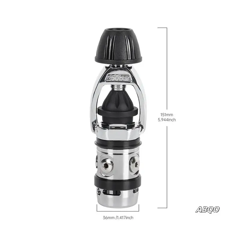 

High-Performance Scuba Regulator With 5 Ports Design, First And Second Class Reducing Valve For Safe Diving