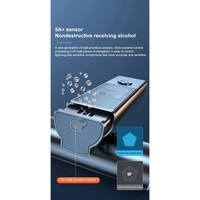 Non-Contact Alcohol Tester with LED Digital Display C09 Alcoholmeter Alcohol Tester TYPE-C Chargeing Diagnostic Tool-A74P