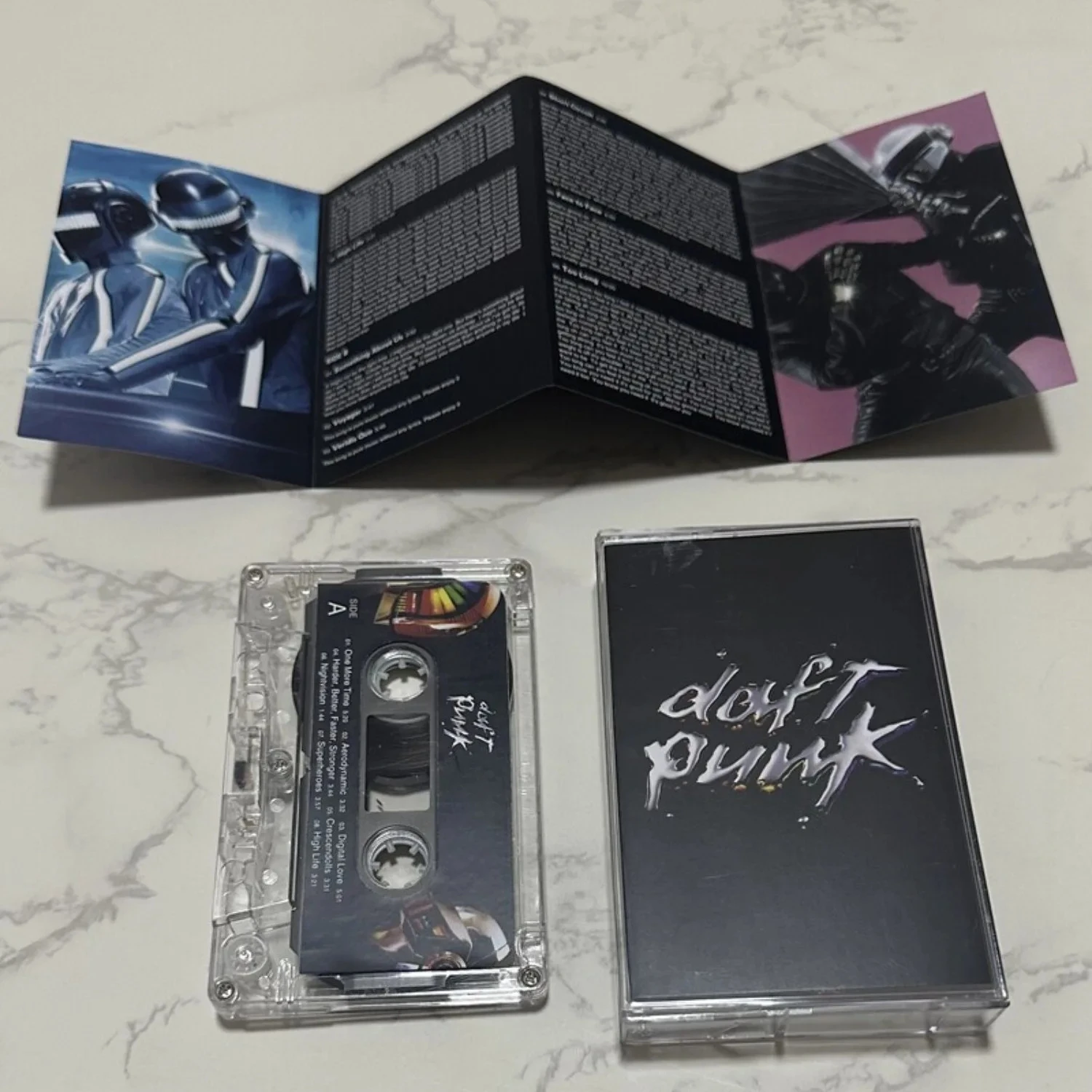Cassete de Música Eletrônica Ocidental, Capa com Fonte Artística Moderna, Coleção Popular de Faixas Eletrônicas Compatível com Walkman Retrô