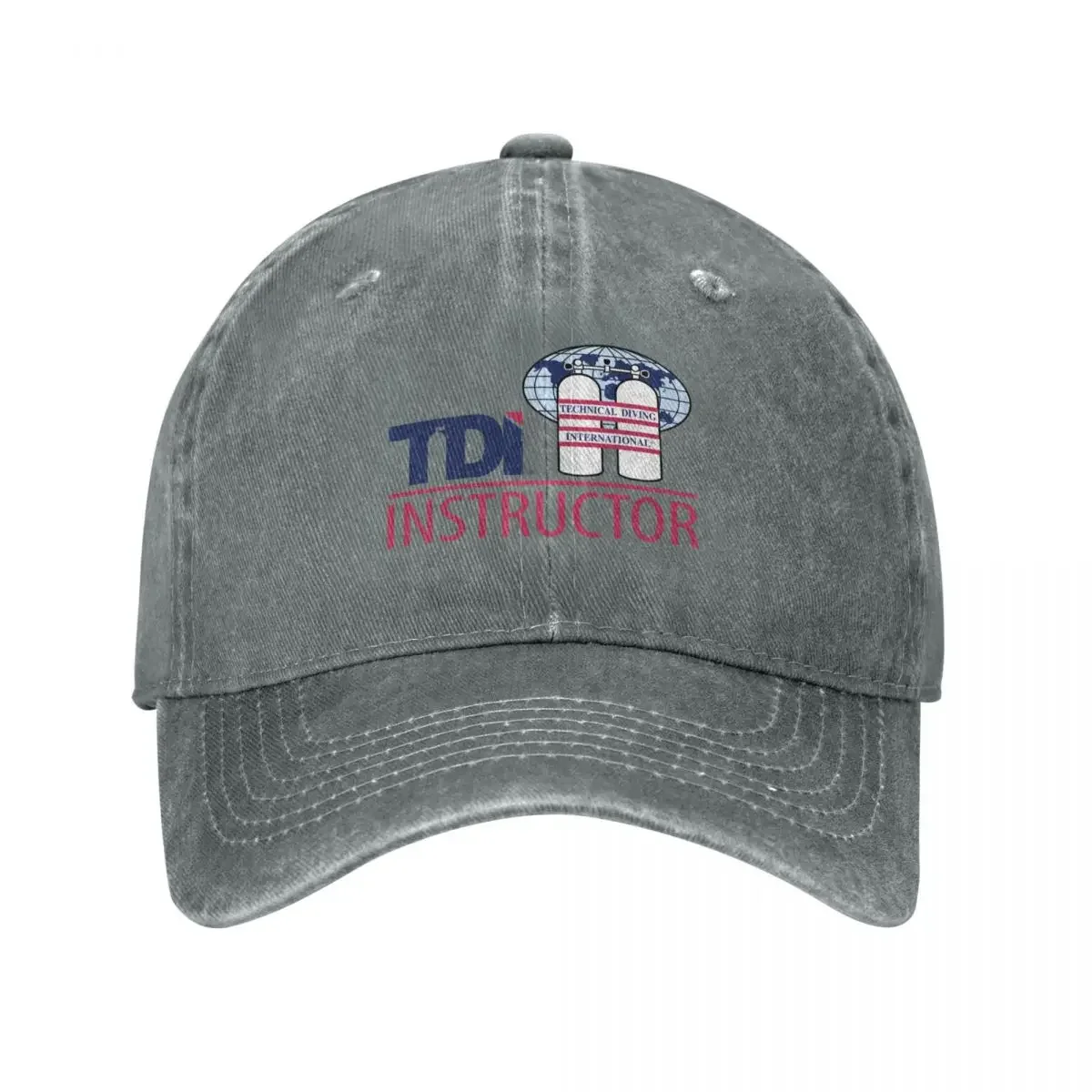 

Technical Diving International (TDI) - Instructor Baseball Cap Anime Sports Cap Ladies Men's