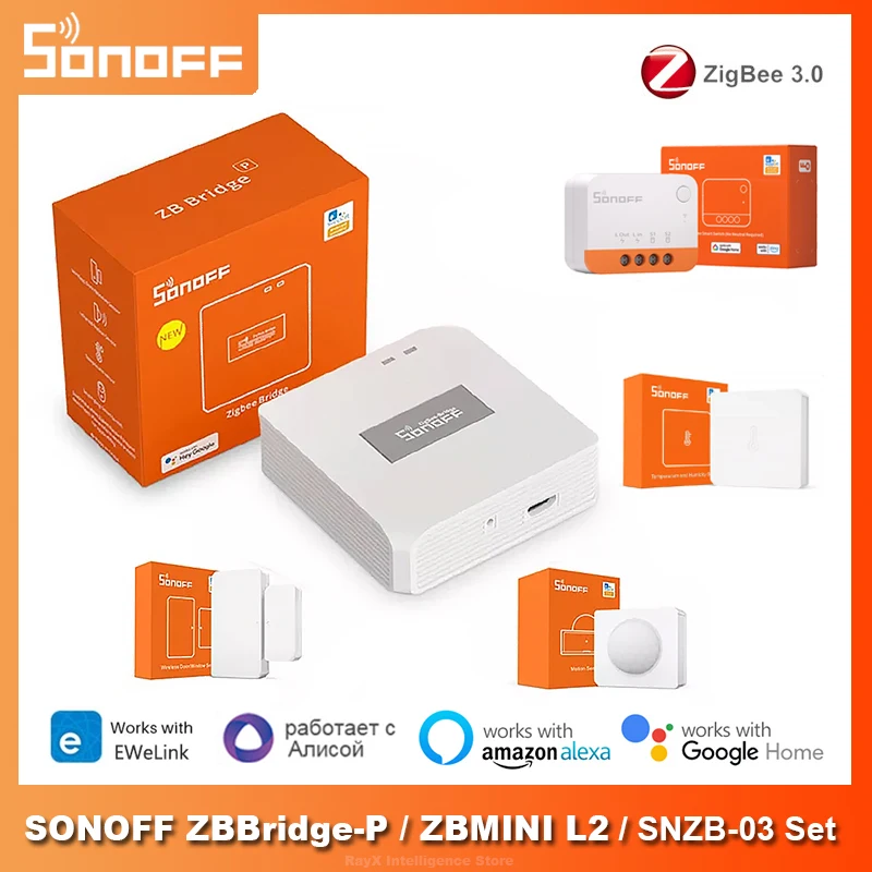 

SONOFF ZBBridge умный Zigbee мост Zigbee 3,0 eWeLink APP беспроводной пульт дистанционного управления Умный дом мост работа с Alexa Google Home