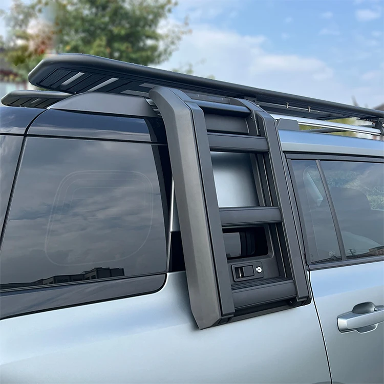 Automobile Parts for  BJ30 Roof Rack Side Ladder Side Storage Box External Accessories