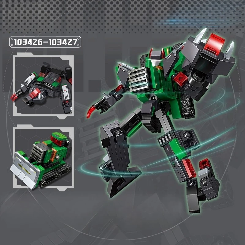 Sembo blocos de construção mechwarrior educacional crianças pequenas partículas montagem coleção modelo ornamentos brinquedos presentes aniversário