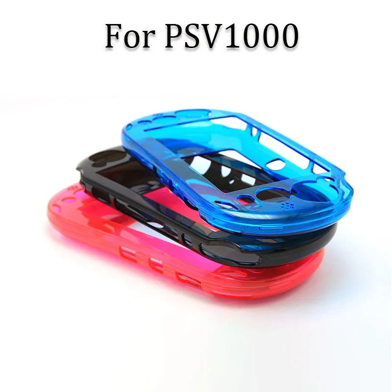 YUXI 1PC Clear Hard Case Transparent Protective Cover Shell Skin For PSV1000 Psvita PS Vita PSV 1000 Crystal Body Protector