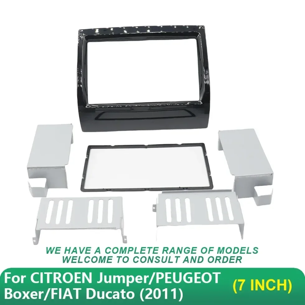 

Car Radio Fascia For CITROEN Jumper/PEUGEOT Boxer/FIAT Ducato (2011) Android Player Dash Panel Head Unit 2 Din DVD GPS MP5 Frame