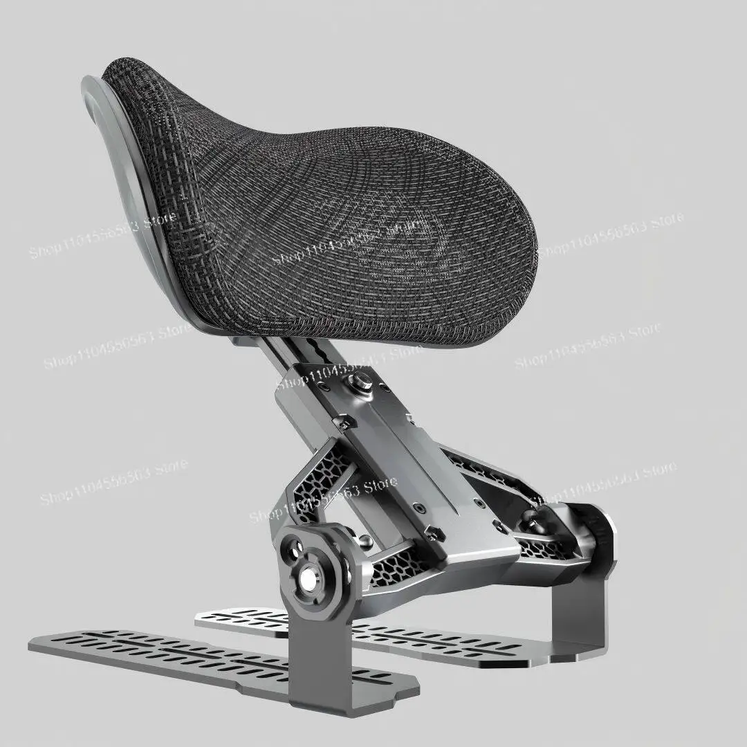 Multifunctional shelf folding backrest comfortable riding folding
