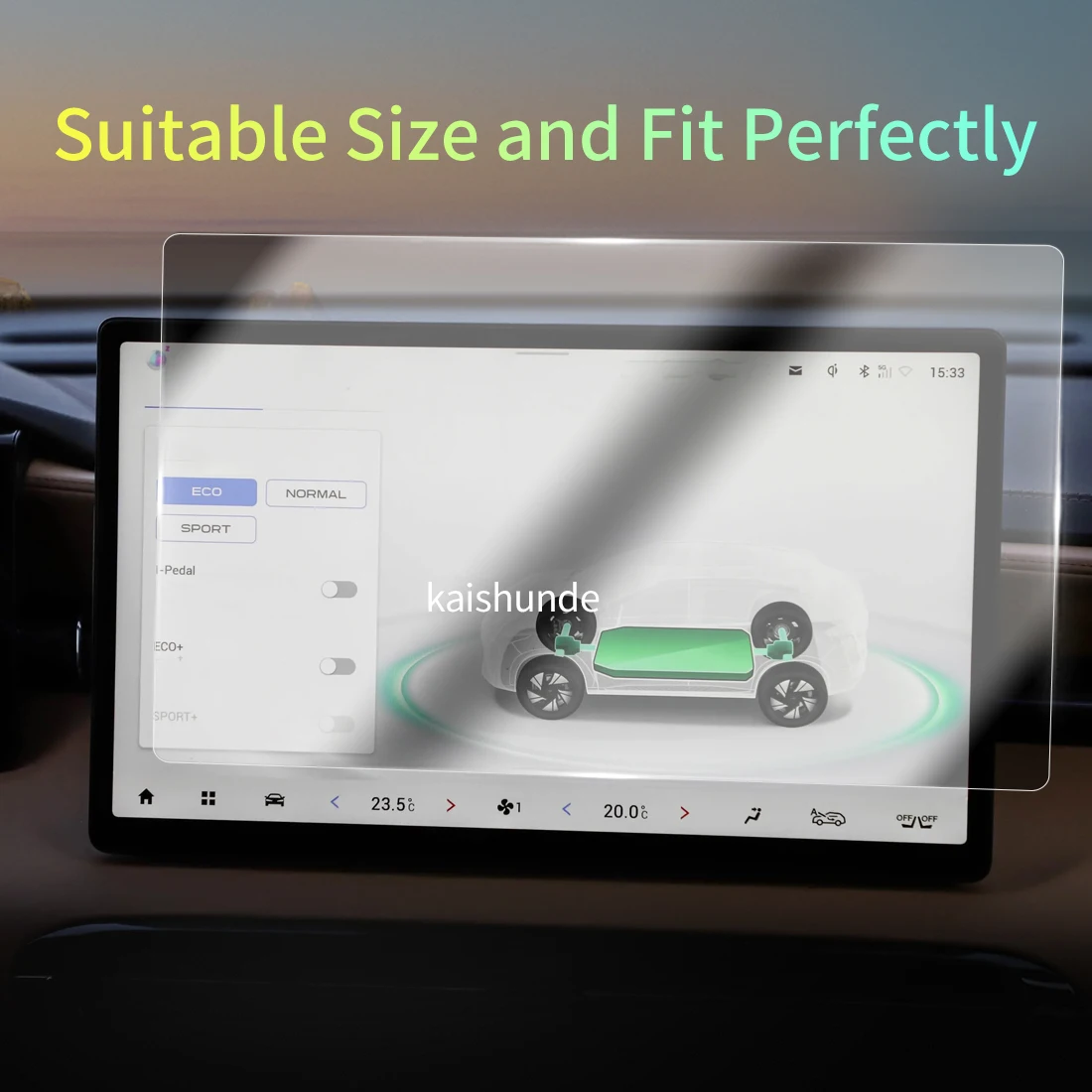 Car Stickers Meters Protector For 26 AION LX Tempered Glass Protective Film Display Navigation Vehicle