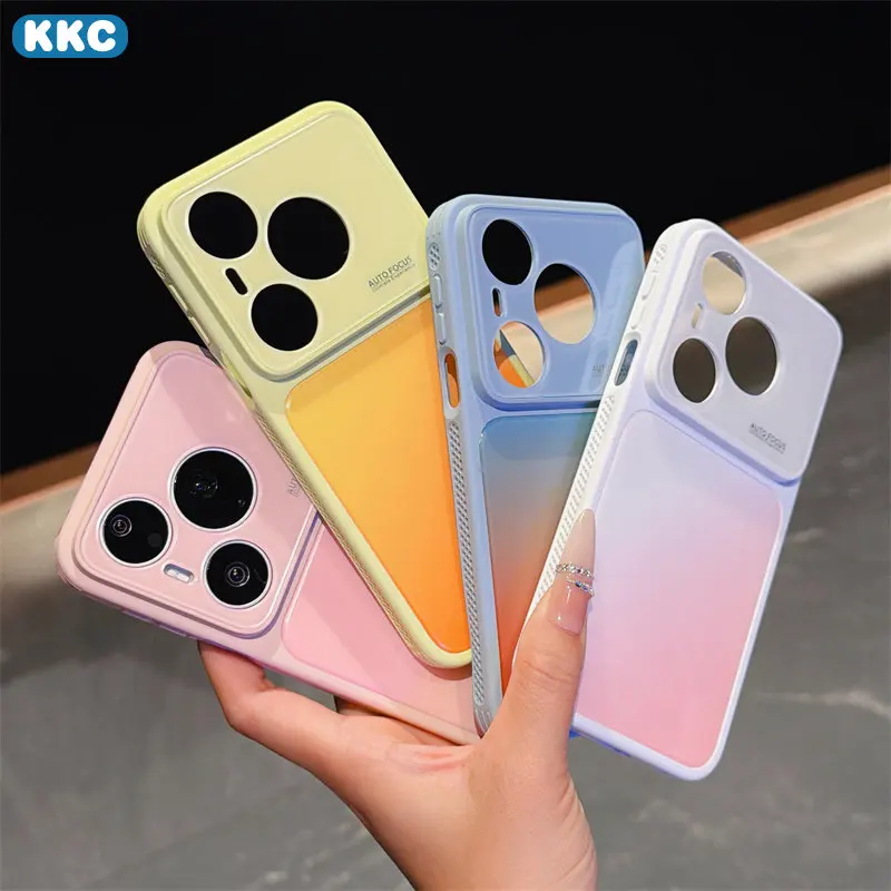 Side heat dissipation and breathability For Huawei Pura 90 Pro Max 80 Ultra 70 Pro, Anti-scratch Camera Protection Cover Funda
