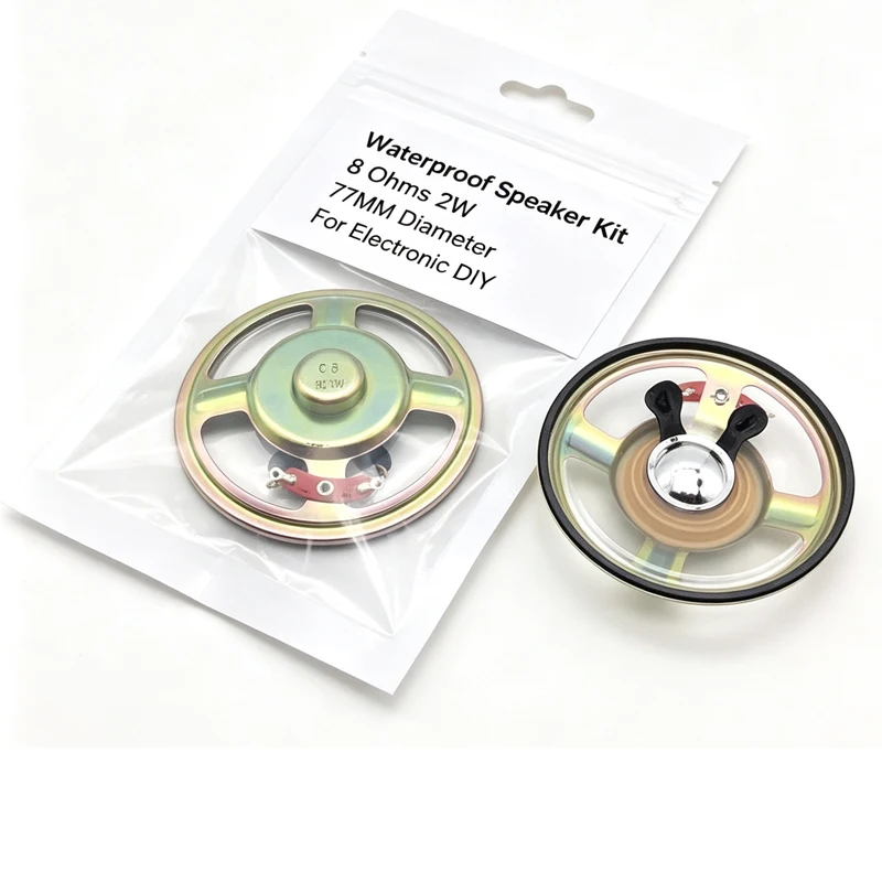2 Stück/Set Neue Ultradünne Lautsprecher Wasserdicht 8 Ohm 2 Watt 2W 8R Lautsprecher Durchmesser 77MM 7,7CM Dicke 20MM – Detail 6