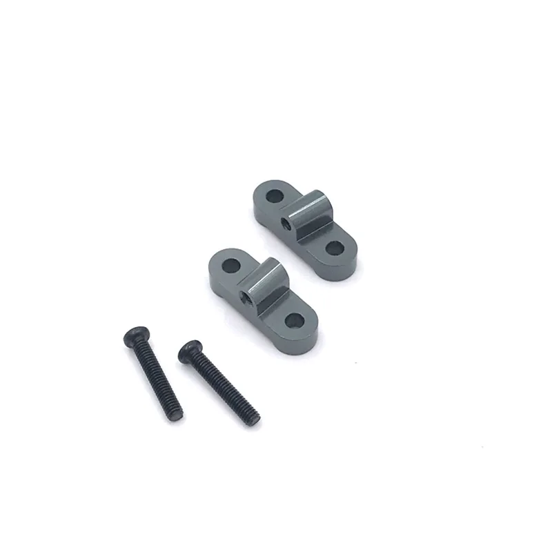 WLtoys 12428 12427 12423 RC Climbing Car Truck Grey/Titanium All-metal Upgrade Parts Tire Adapter Differential Tie Rod Kit