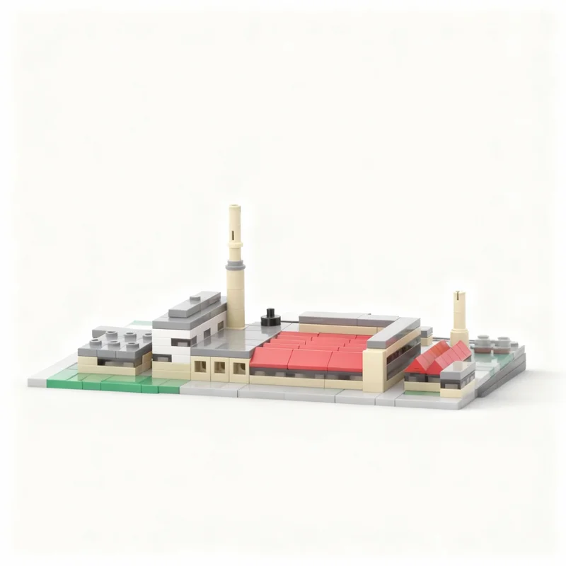 

340pcs MOC Fagus Werk Architecture Model Building Blocks Construction Toy Christmas Gifts DIY Creative Idea Education Birthday
