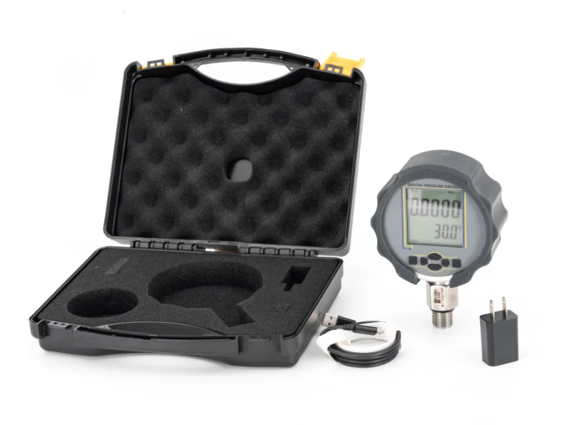 Meokon MD-S210 Advanced High Accuracy Digital Pressure Gauge with Temperature