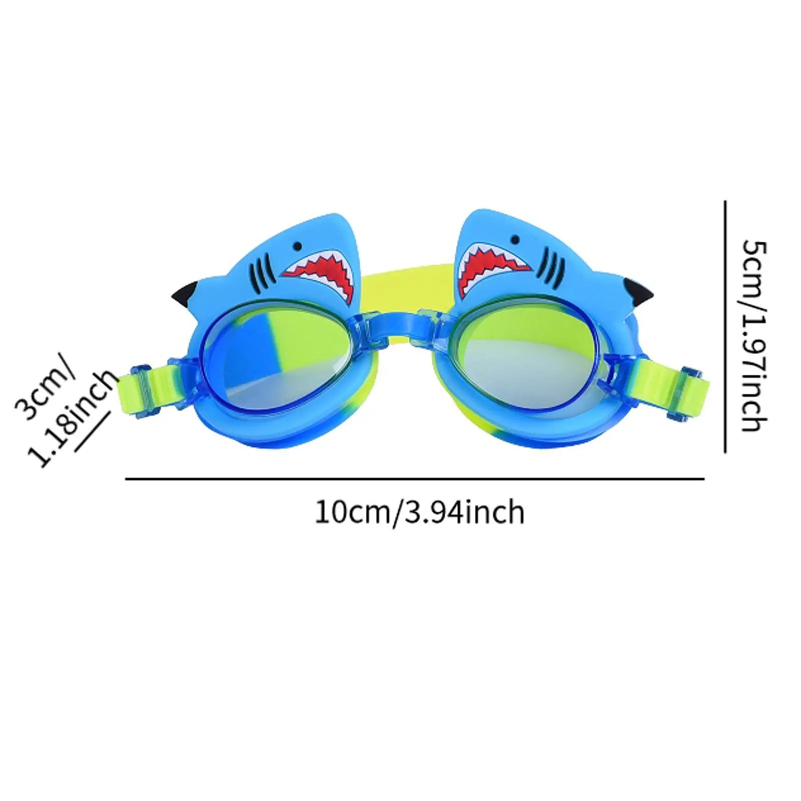 Swim Goggles for Kids for Learning Swimming Cute Children's Swimming Goggles