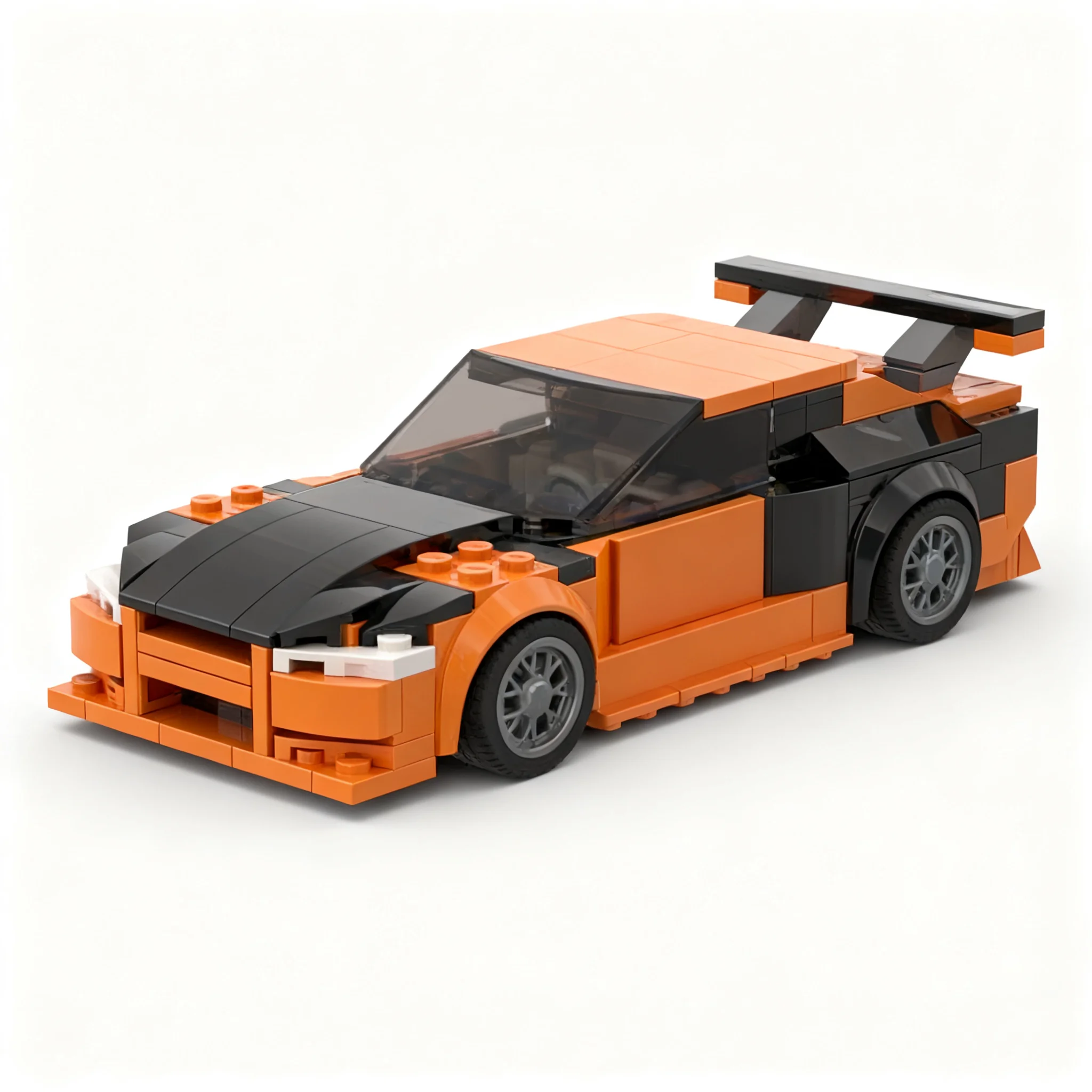 308pcs MOC Other Need for Speed Underground: Eddie's Nissanes Skylines R34 Model Christmas Gift Collectible Bookcase Ornament