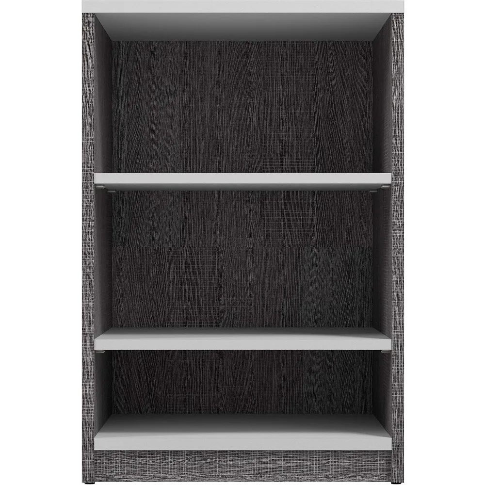 خزانة ملابس منضدة باللونين الرمادي والأبيض مقاس 20 بوصة لخزائن المشي وغرف النوم وغرف الطين والمداخل ومخزن المطبخ - أنيق S