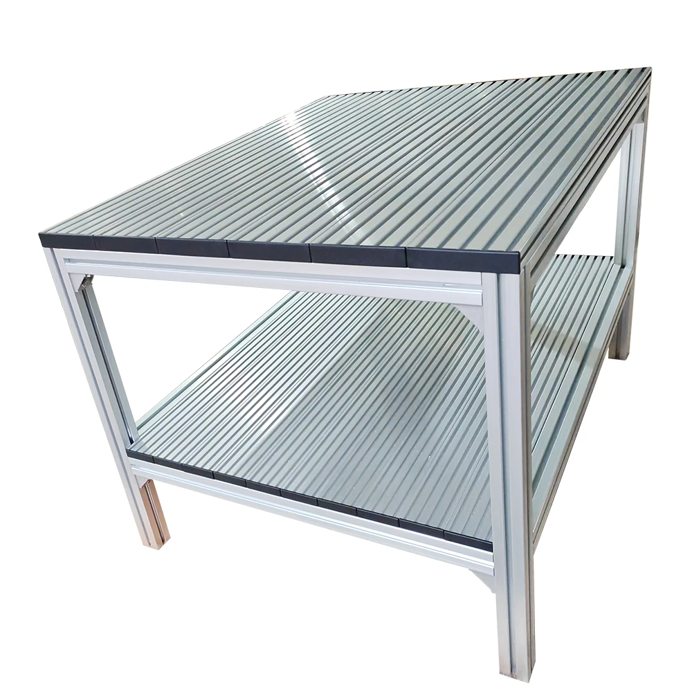Custom Aluminum Workbench Made To Drawing 4040 4080 8080 Profile Work Table Workbench System