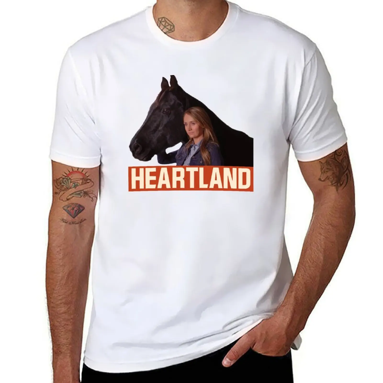 

Heartland Family T-Shirt essential t shirt t shirts for man cotton T-Shirt