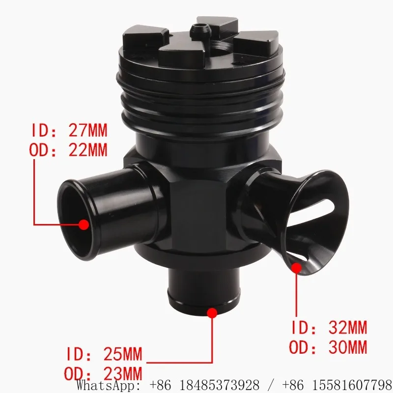 V Style Blow Off Valve Kit Modified Turbo Pressure Relief Discharge Valve Auto Engine Modification Replacement Accessories
