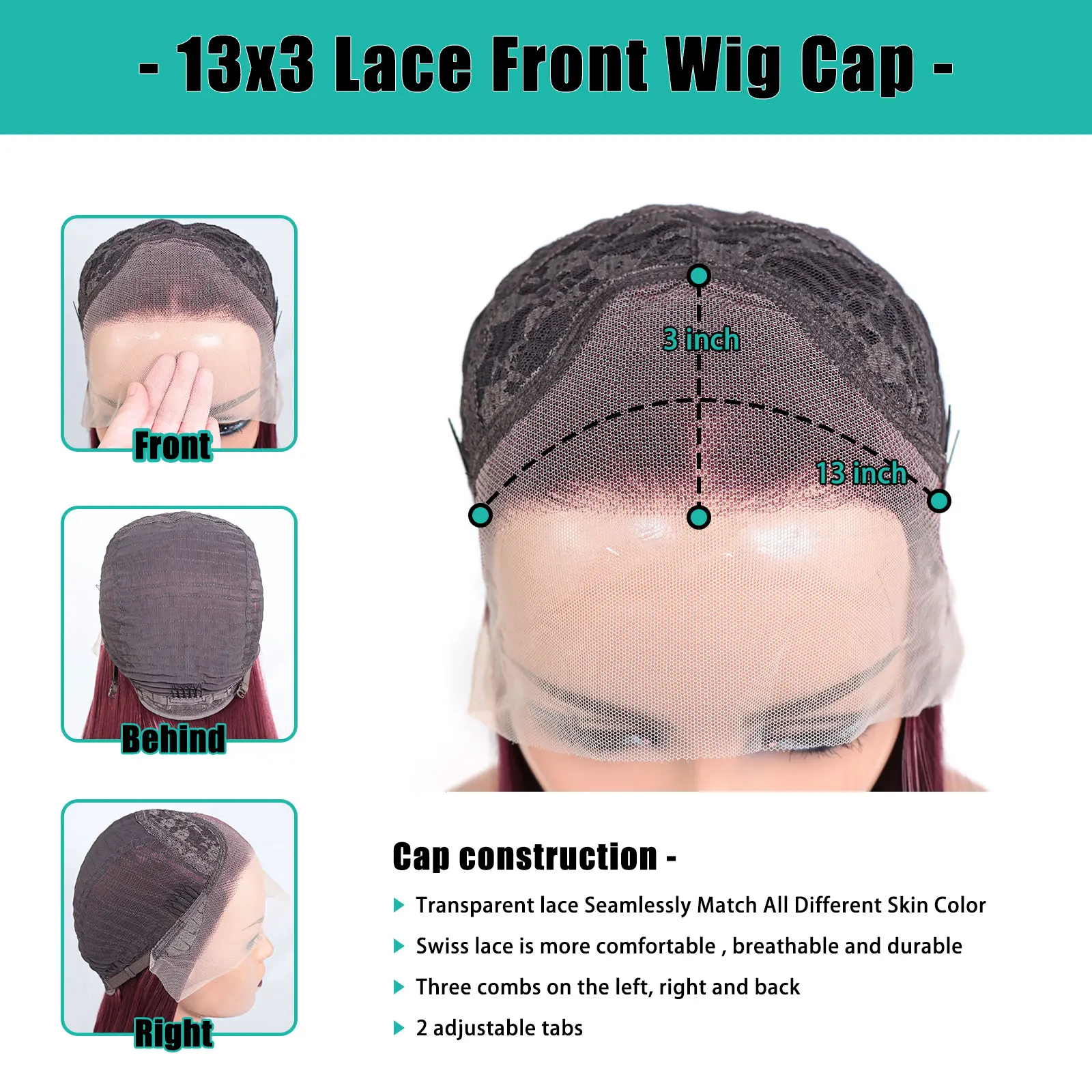 Ombre Ash Blonde Short Bob Wigs Dark Roots Colored Synthetic Lace Front Colored Straight Blonde Wig For Women Daily Use