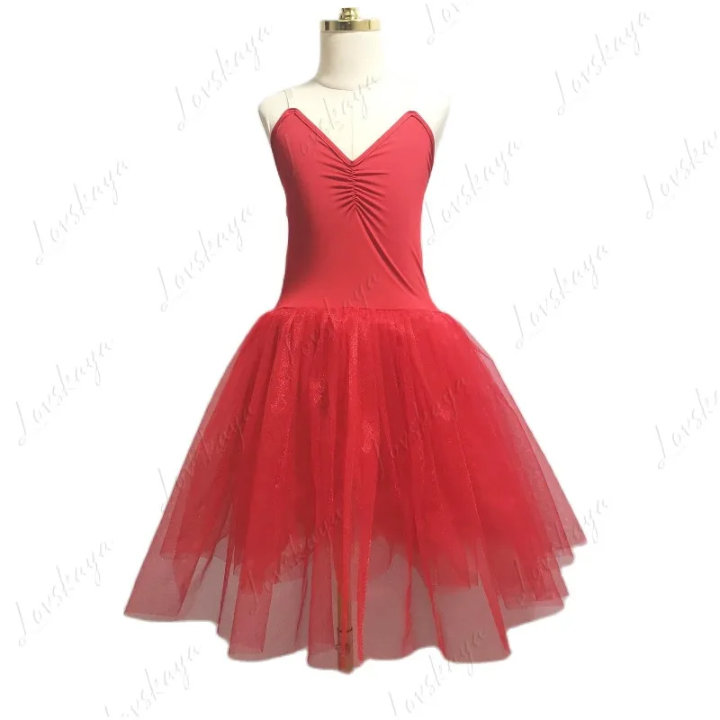 

Детское танцевальное платье, костюм «Лебединое озеро», пачка для взрослых, платье-пачка на подтяжках «Маленький лебедь», тренировочный костюм для девочек