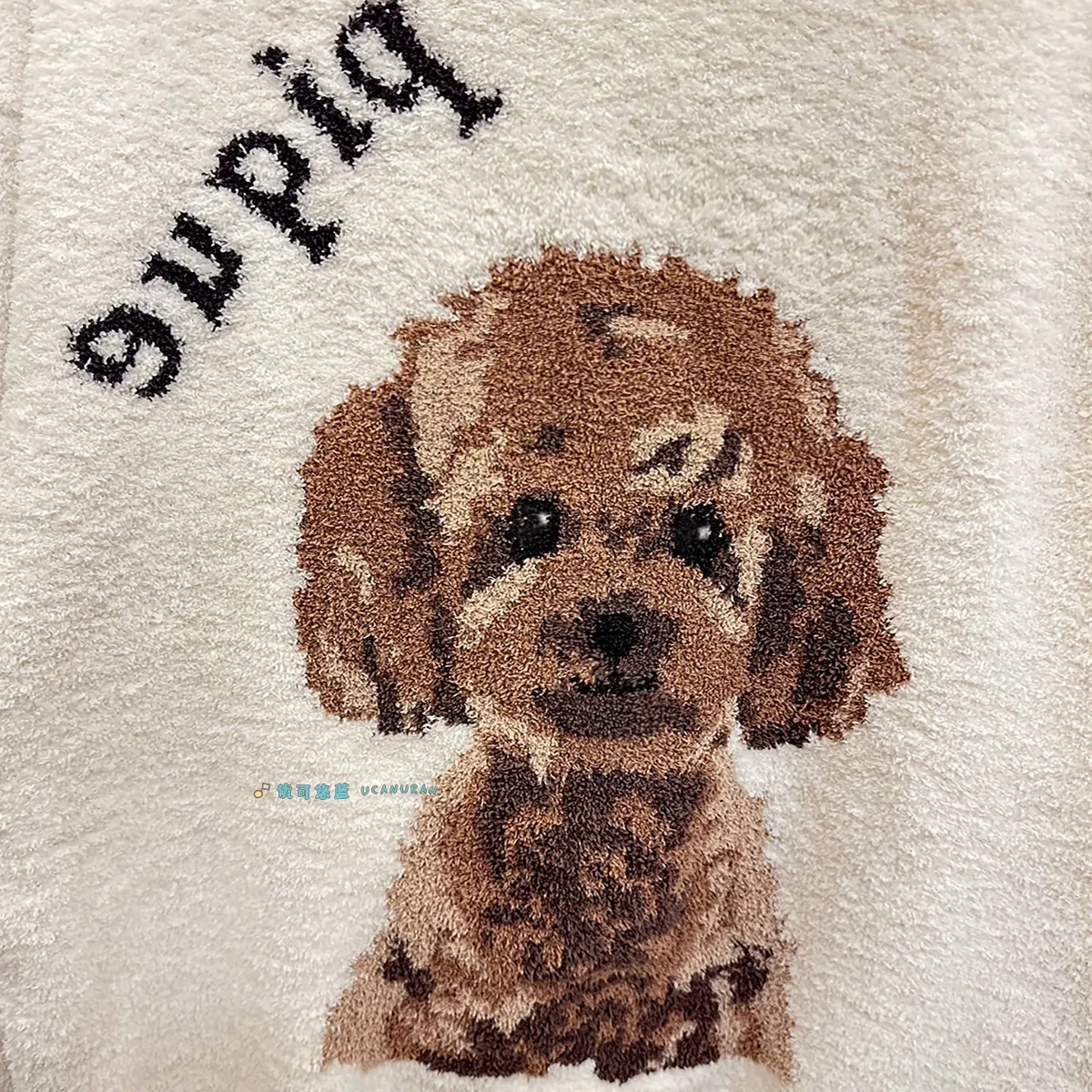 Japan Original High Quality Gelato Winter Soft Knitted LoungeWear Three Dogs Pajamas Sets Homewear Sleepwear