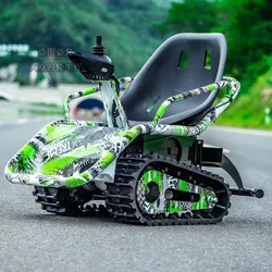 Children's electric crawler toy small tank 24v20an beach tram outdoor entertainment off-road square