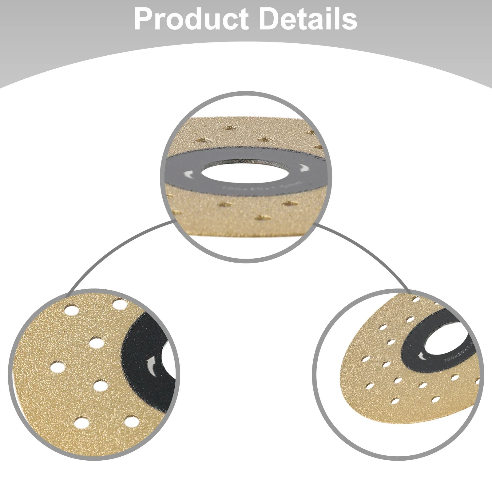

Hexagonal Cutter Head Granite Marble Stone Durability Cutting Disc Granite Marble Polishing Wheel Stone Application