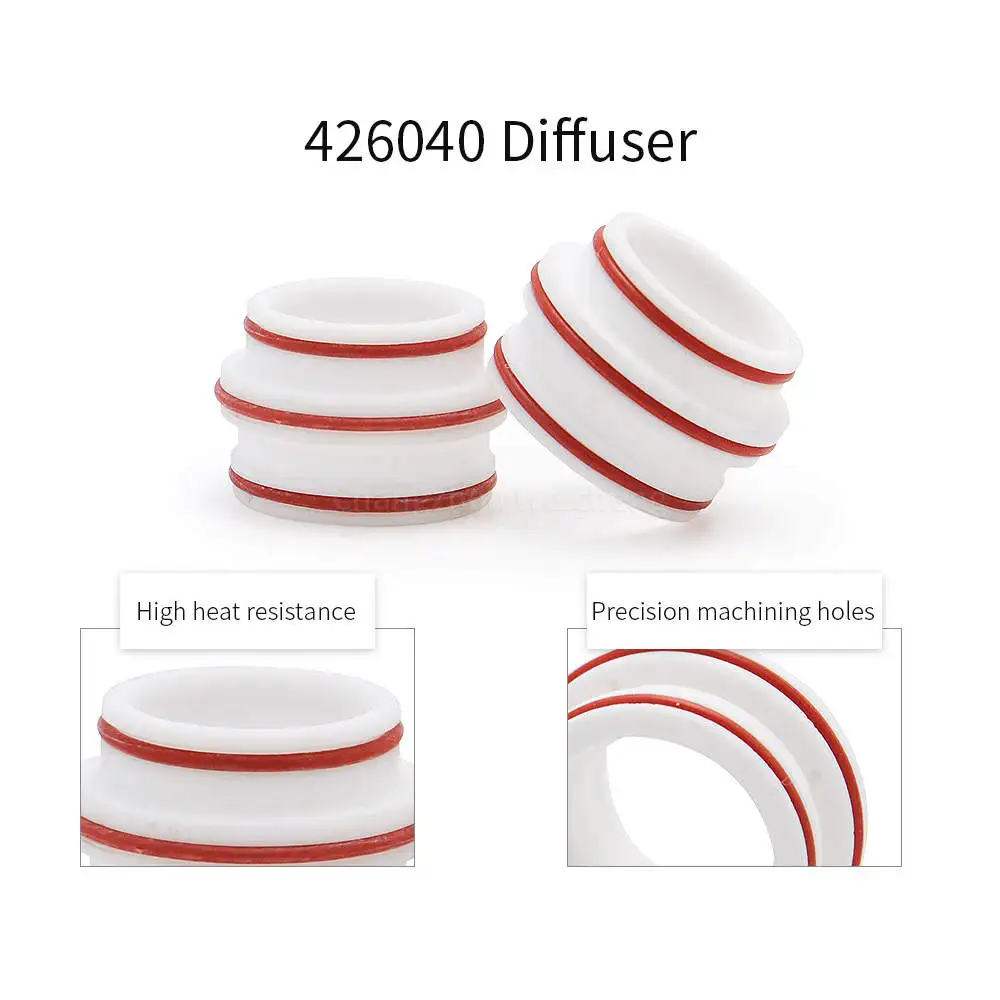Jiusheng HC-4200 Plasma Cutting Torch Consumables 426040 Plasma Diffuser Swirl Ring Made of Durable Copper