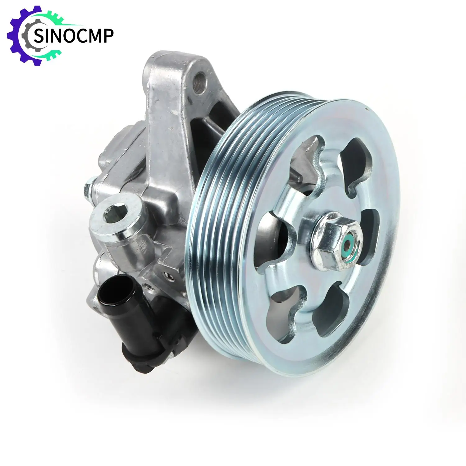Power Steering Pump w/ Pulley For Honda Accord EX LX DX SE 2003-2007 2.4L 56110RAAA01 56110-RAA-A01 56110-RAA-A04 56110-RBB-E01
