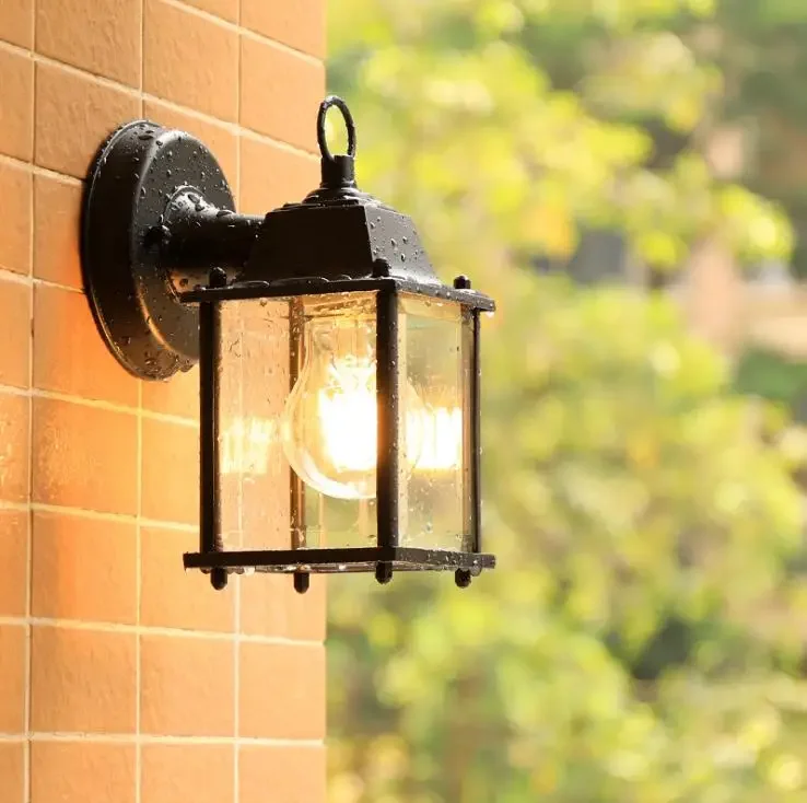 

American European modern simple outdoor balcony lamp waterproof wall lamp corridor corridor LED lamp outdoor lighting