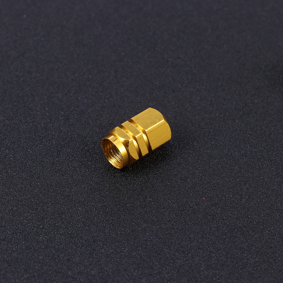 

4Pcs Round Aluminum Alloy Tire Valve Stem Caps Gold Auto Car Wheel Air Pressure Protective Covers Tyre Cap Car Tyre Cap