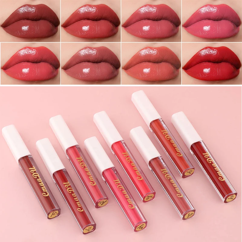 Rouge à lèvres Sexy pour femmes, liquide hydratant longue durée, brillant à lèvres dodu, plusieurs couleurs, teinte à lèvres, cosmétiques, facile à porter