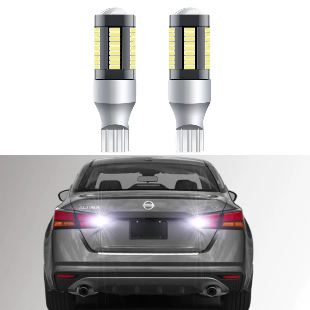 2Pcs For Nissan Altima 1998-2015 2016 2017 2018 2019 2020 2021 2022 2023 2024 LED Backup Reversing light Bulb Canbus No Error