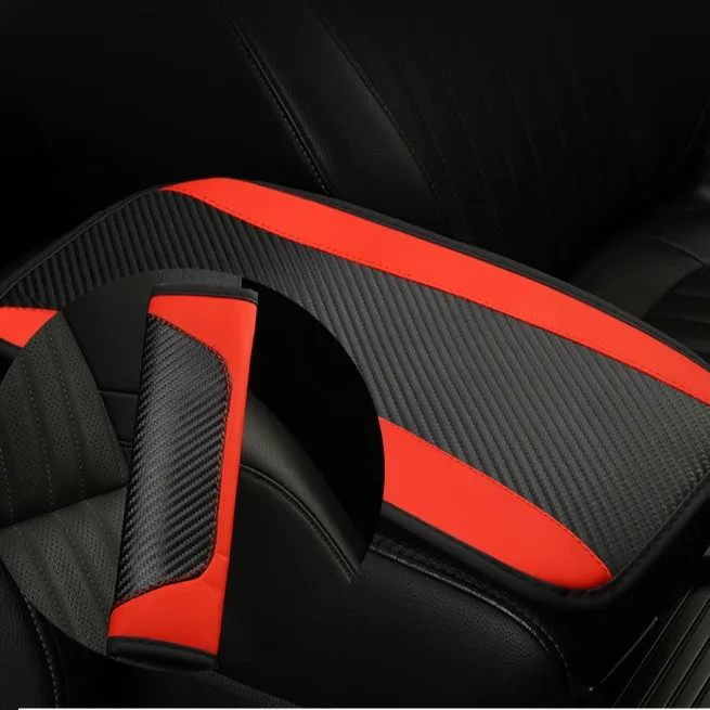 

Car Seat Belt Shoulder Cover Decompression Comfort Car Armrest Cover Mat Universal Car Accessories Safety Belt Protective Cover