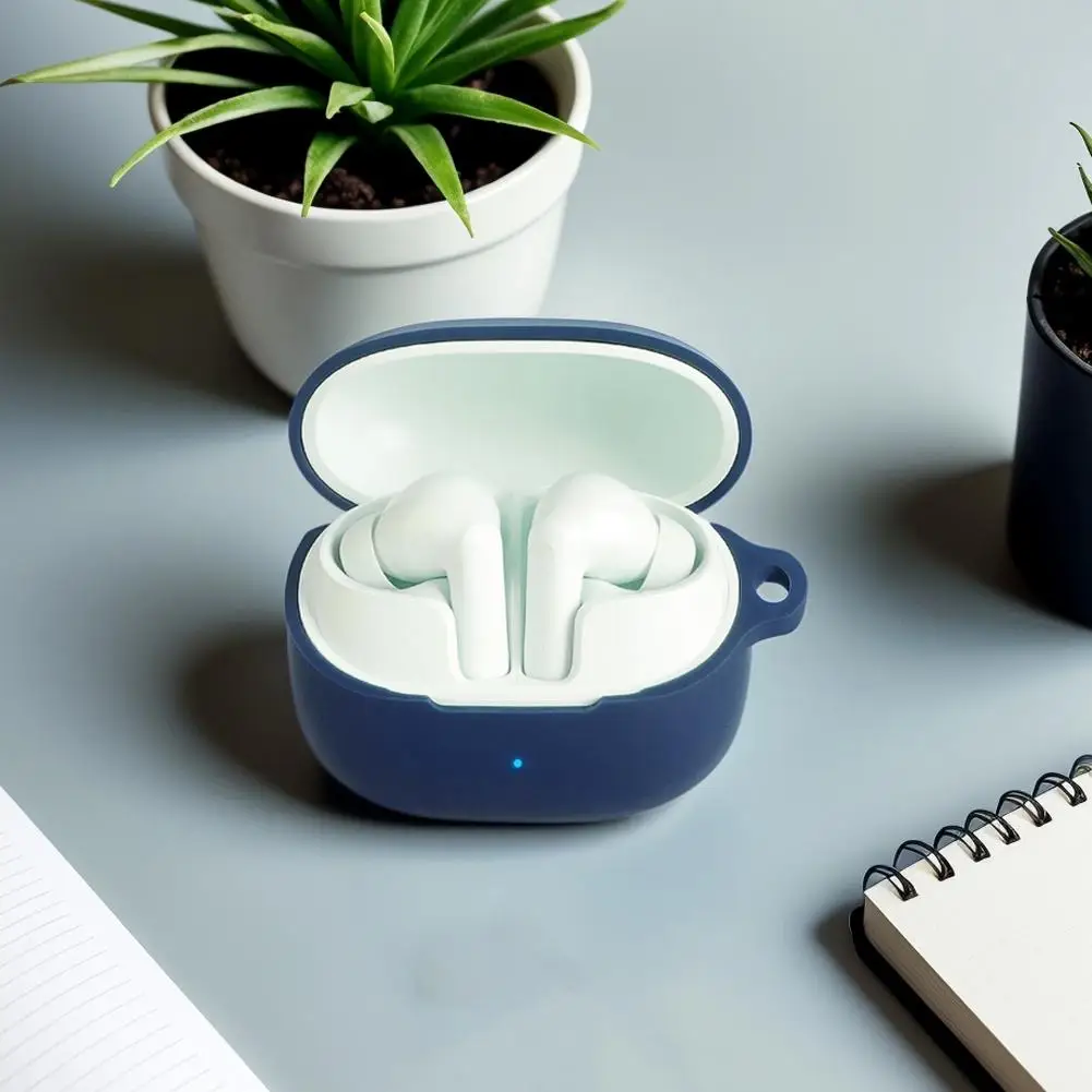 Baseus BP1 Pro 헤드폰 보호 케이스 Bluetooth 이어폰 소프트 실리콘 슬리브 방진 안티 드롭 보호 액세서리