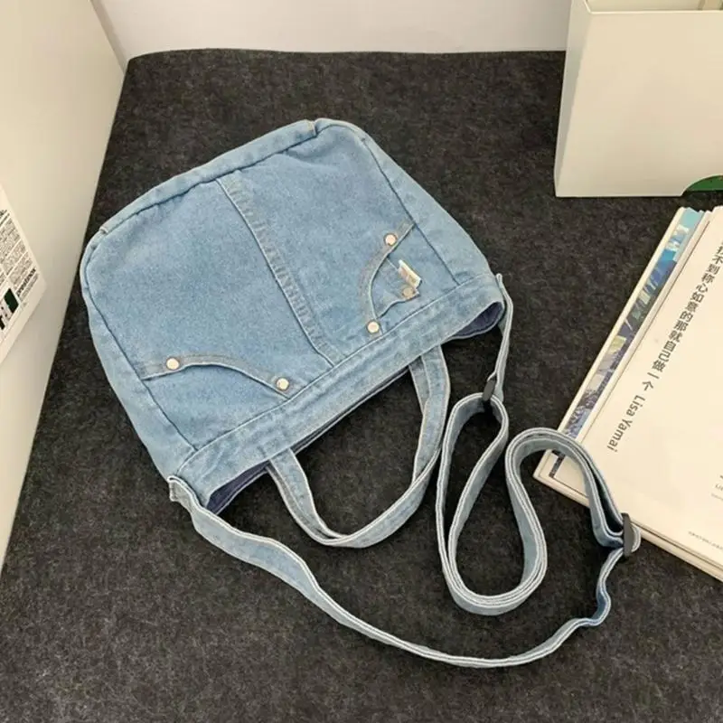 

Fashionable Washed Jeans Crossbody Bag Shoulder Bags Satchel Suitable For Professionals Who Love A Touch Of Fashion 20CA