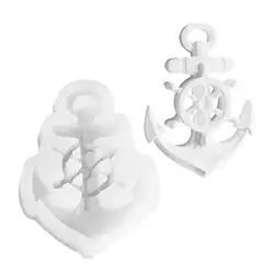 Ship Anchor Mold Ship Anchor Reusable Silicone DIY Mold Beginner-Friendly Epoxy Casting Resin Mold Easily Unmold For Candles