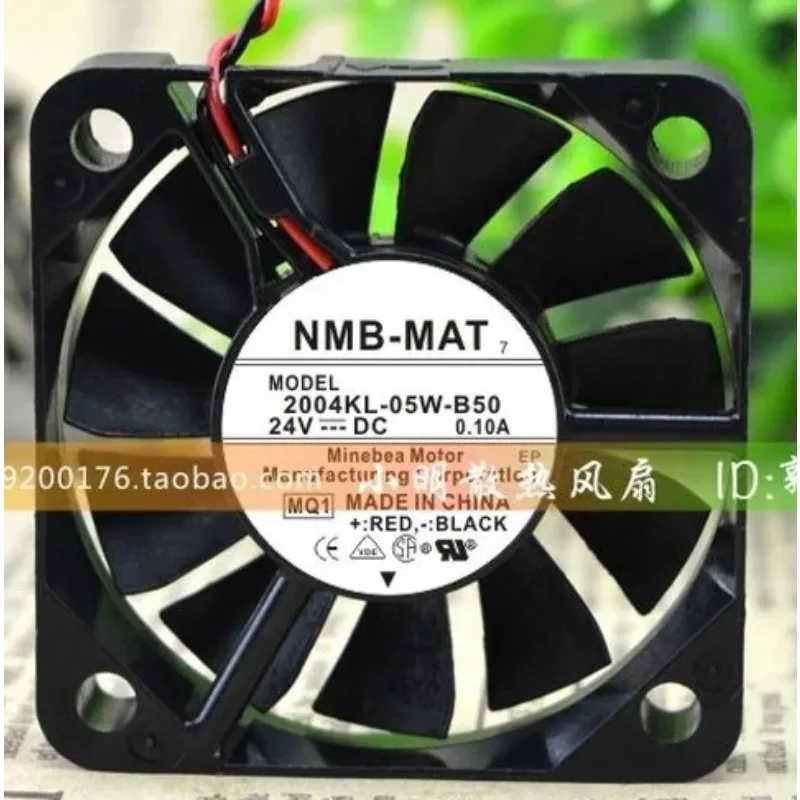 

New Cooling Fan for NMB-MAT 2004KL-05W-B50 24V 0.1A 5cm 5010 Inverter Cooler Fan Radiator 50*50*10mm