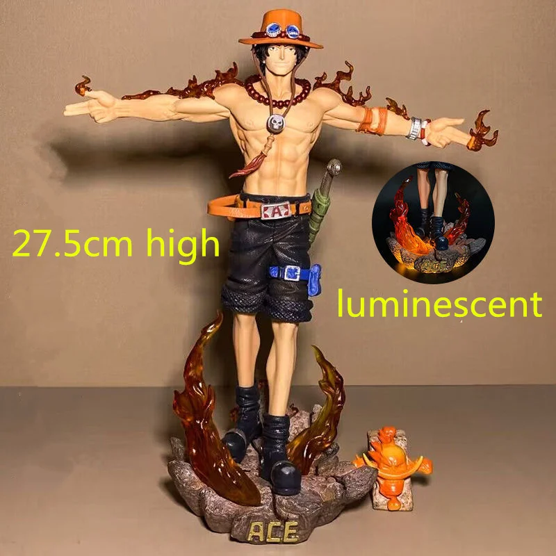 

One Piece resonance arm Ace back Ace Universe GK hand statue model display collection gift