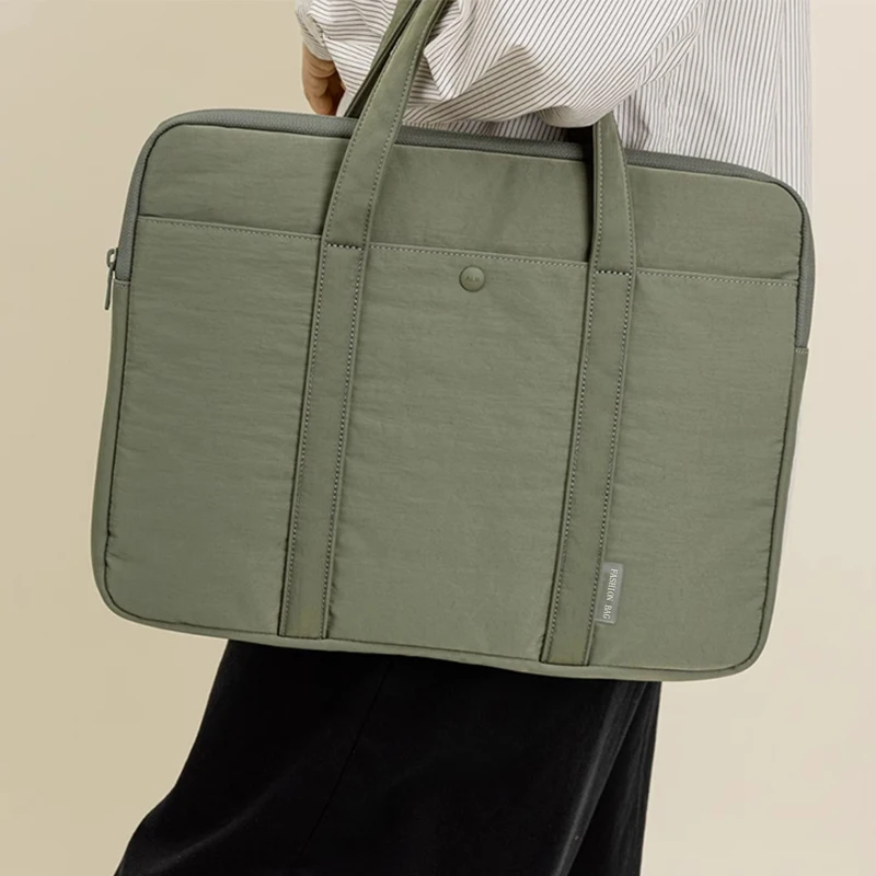 13-16 Inch Laptop Bag for Samsung/Huawei/MacBook - Multifunctional Portable Notebook Pouch & Business Document Case