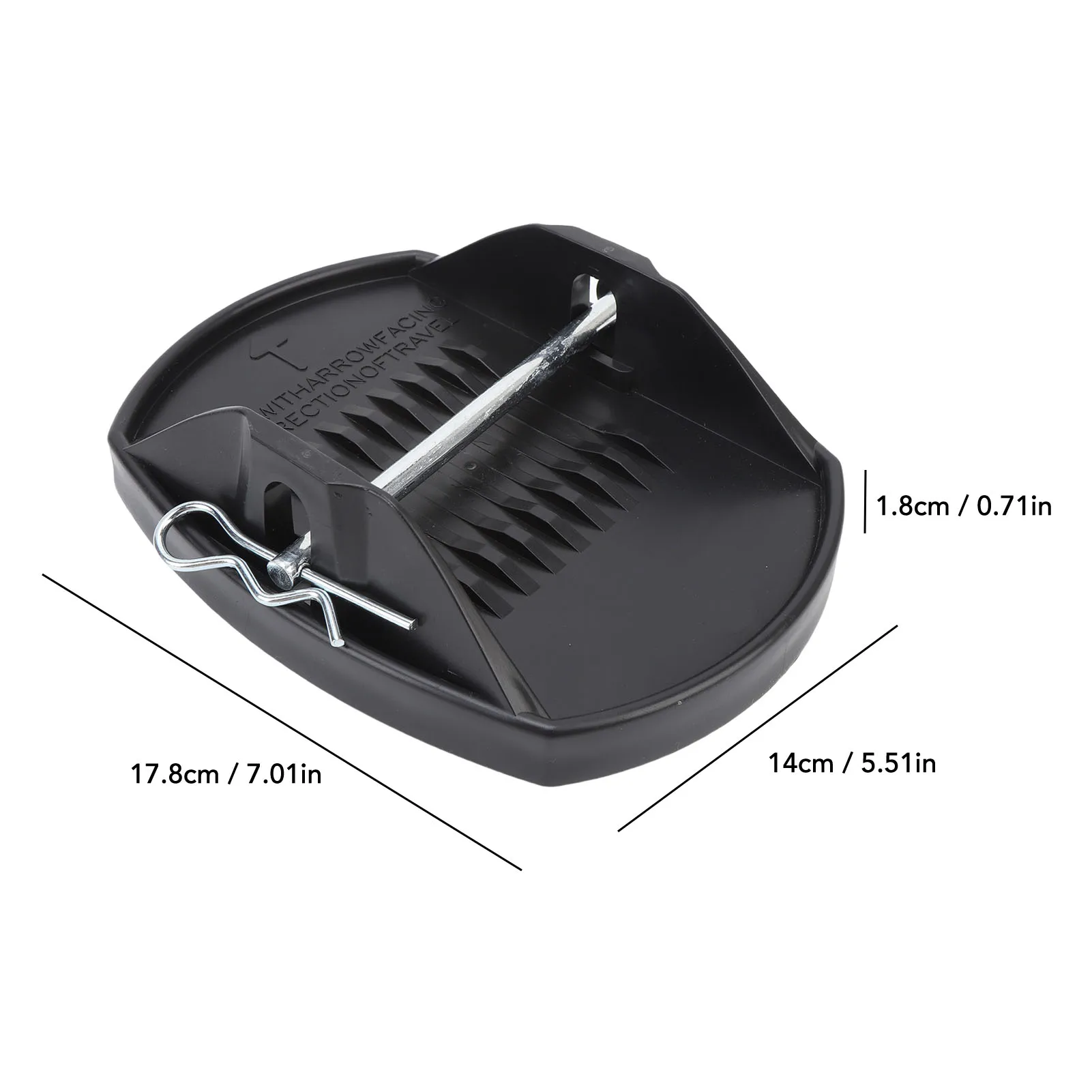 4 шт. накладки на домкрат стабилизирующий домкрат для дорожного прицепа, 5 колес, черные противоскользящие нижние подушечки для выравнивающего домкрата для прицепа RV, опорные подушечки для ног