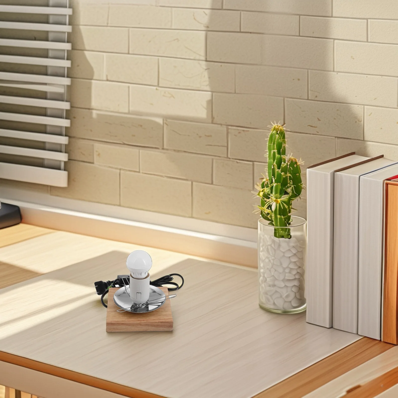 قاعدة مصابيح خشبية E27 مقبس برغي تصميم فريد من نوعه ثلاثي الشق بناء مستقر لتقوم بها بنفسك مصباح طاولة ملحقات الإضاءة الداخلية #1