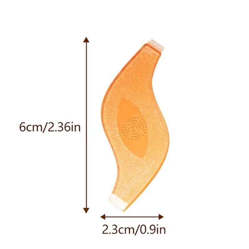 Cepillos para permanente de pestañas en forma de S, rizador de elevación de cejas reutilizable, peine limpio de plástico para extensión de pestañas, herramientas para permanente, 5 uds.