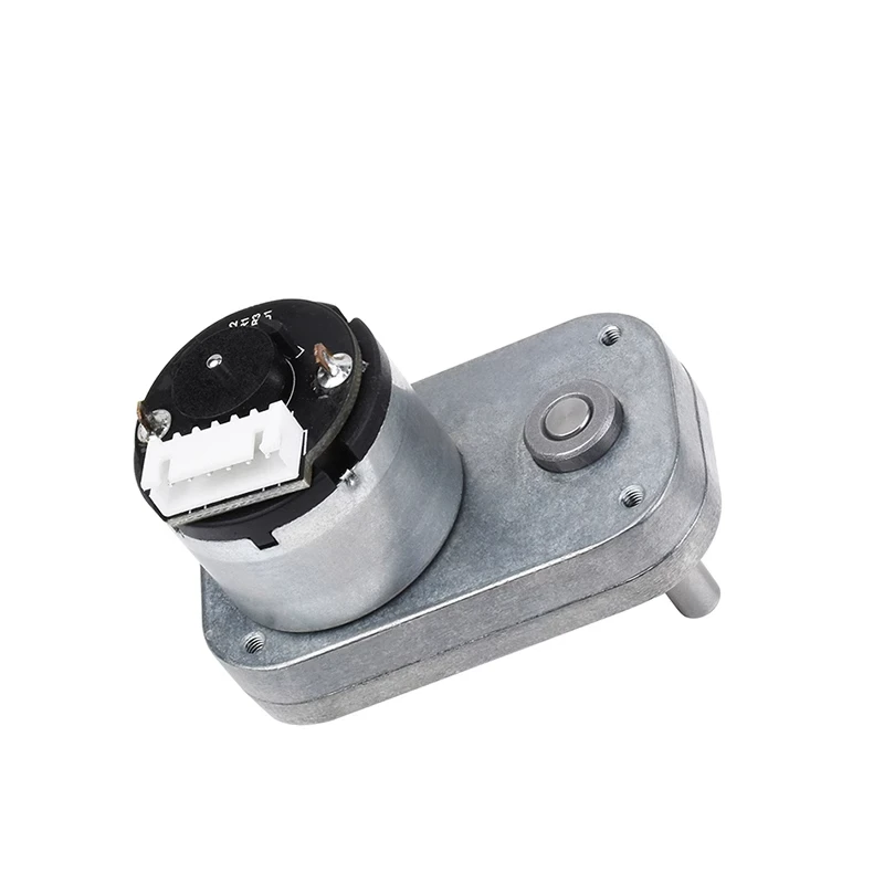 DCGM-3865-12V-EN-240RPM Magnetic Hall Encoder L-type Permanent Magnet DC Reduction 12V Motor All Metal Gear Motor