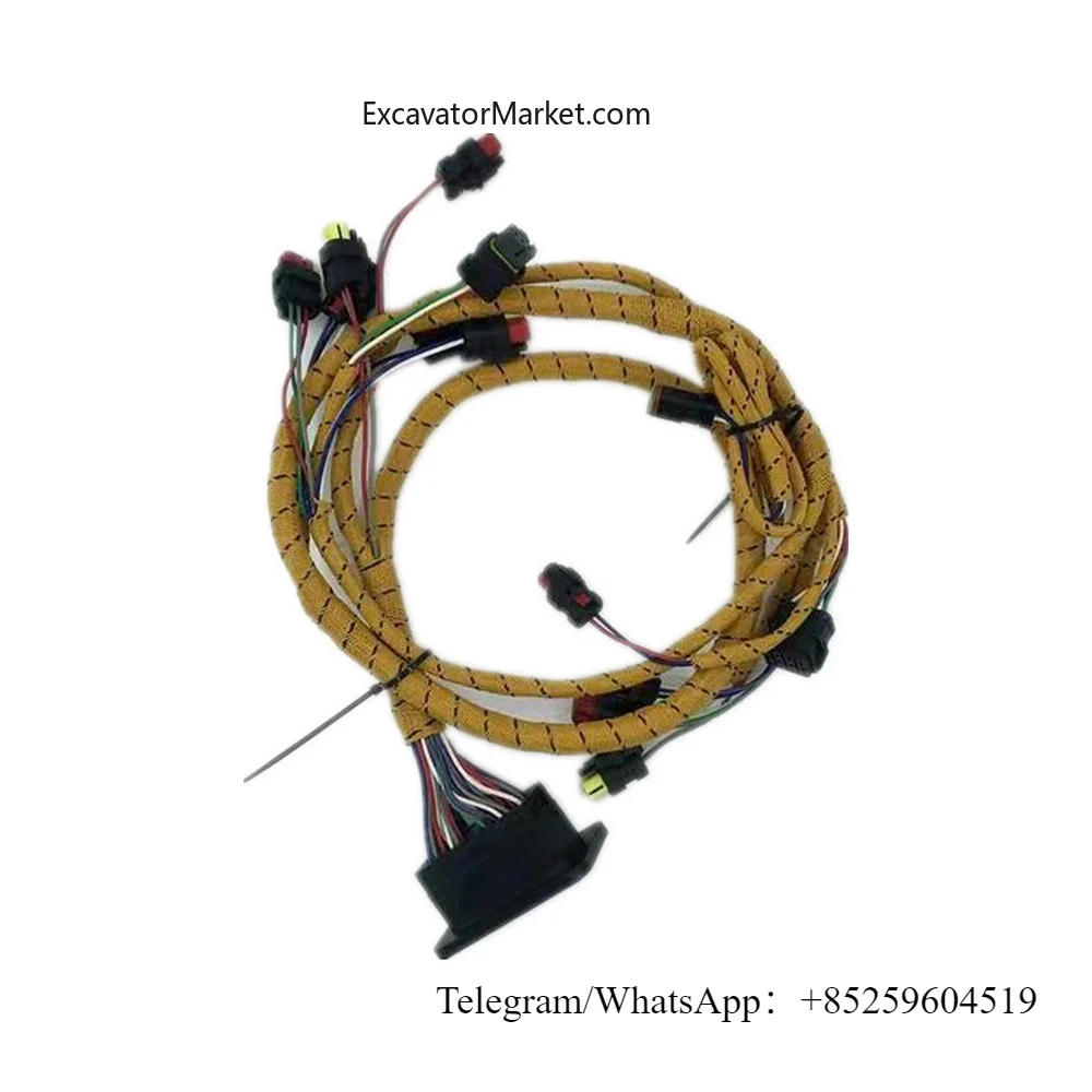 

Accessories For Excavator 320D 323D C6.4 C6.6 Engine Fuel Injector Nozzle Harness 305-4893 2694617 260-5542 Interior Parts