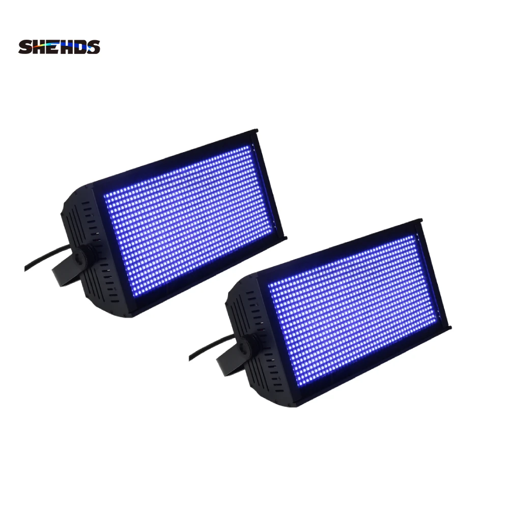 SHEHDS 2/4 Stück 960 RGB SMD LED Strobe 200 W RGB Wash Light Blinder Effekte Konzert Publikum Nachtclub DJ Disco