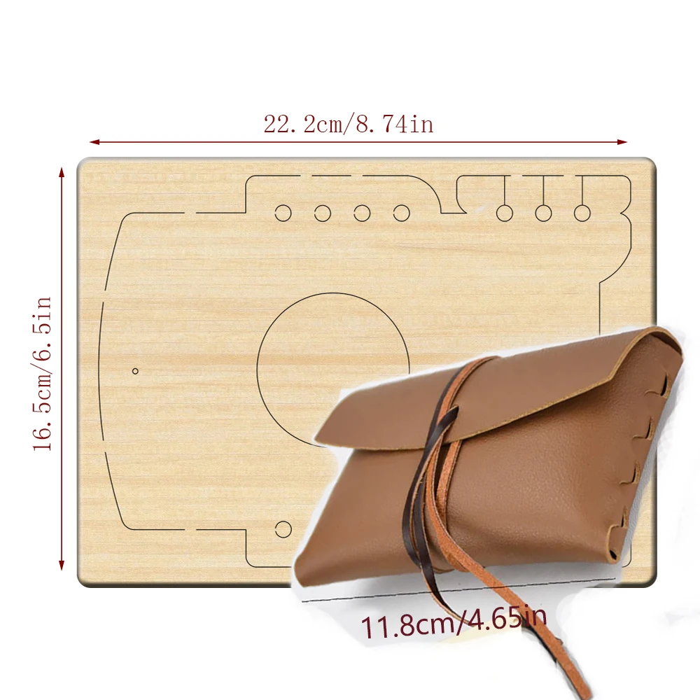 Small bag leather cutting mold, handmade DIY production, high-quality wooden cutting mold, suitable for most machines