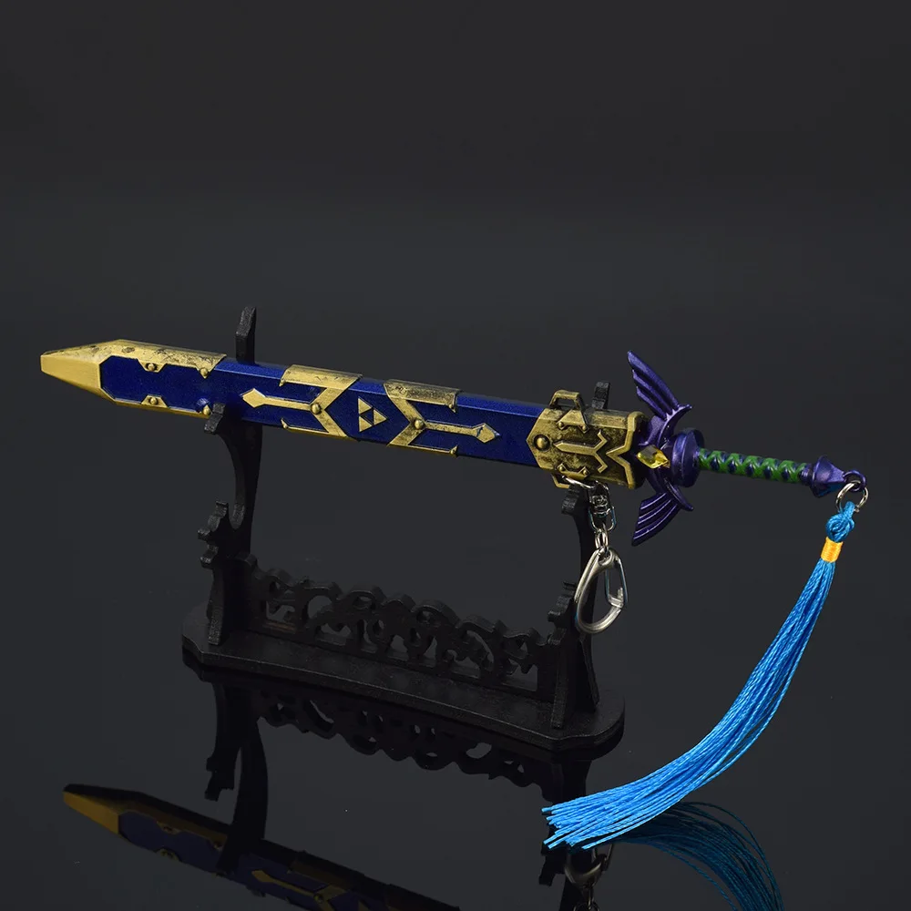 22CM leyenda de Cerda juego arma periférica espada maestra Remake con vaina aleación artesanía ornamento regalos de cumpleaños juguetes niños